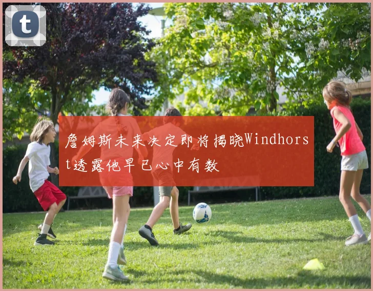 詹姆斯未来决定即将揭晓Windhorst透露他早已心中有数